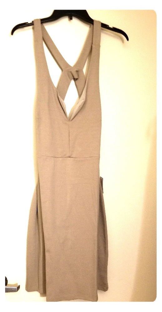 Tan Dress